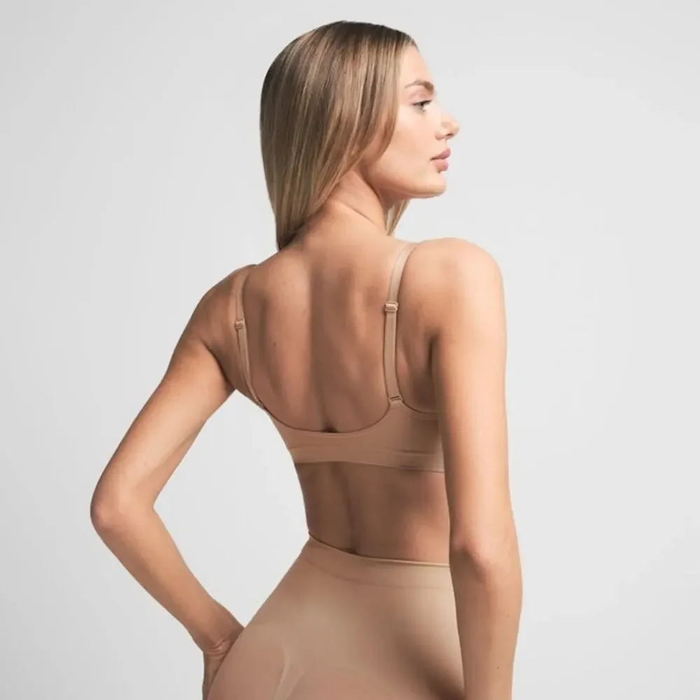 SKIMS SEAMLESS SCULPT Bralette - Clay Size 2X NWT #1992